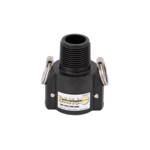 BANJO FITTINGS 100BB Coupler, 1 Inch F x 1 Male Thread, British Standard Pipe | BW8QZC