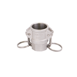 BANJO FITTINGS 100DSS Female Coupler, Female Thread, Size 1 Inch, Stainless Steel | BW9NAG