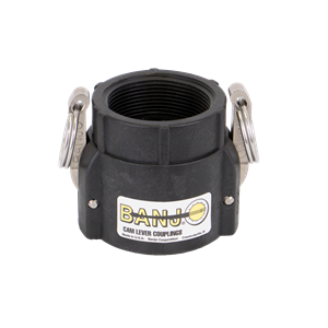 BANJO FITTINGS 200DBP Female Coupler, 2 Inch X 2 Inch Size | BW8VPC