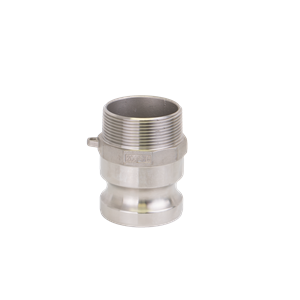 BANJO FITTINGS 200FSS Male Adapter, Male Thread, Thread Size 2 Inch, Stainless Steel | BW9PFL