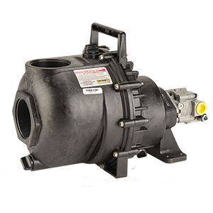 BANJO FITTINGS 300PHYW Poly Wet Seal Pump With 12 HP Hydraulic Motor, 3 Inch Size | BX2DTL