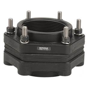 BANJO FITTINGS BF330 Bolted Tank Flange, With 3 Inch All Thread Bolt, Size 3 Inch | BW9JHF