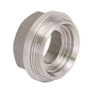 BANJO FITTINGS DM15256MBSS British Standard Pipe Dry Mate End Plate Stainless Steel, 2 Inch Size | BW9RWB