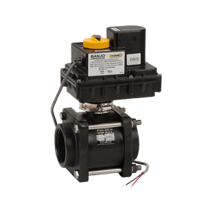 BANJO FITTINGS EVR2042FP Full Port Regulating Electric Valve 6 Second 2 Wire, 2 Inch Size | BX2BQT