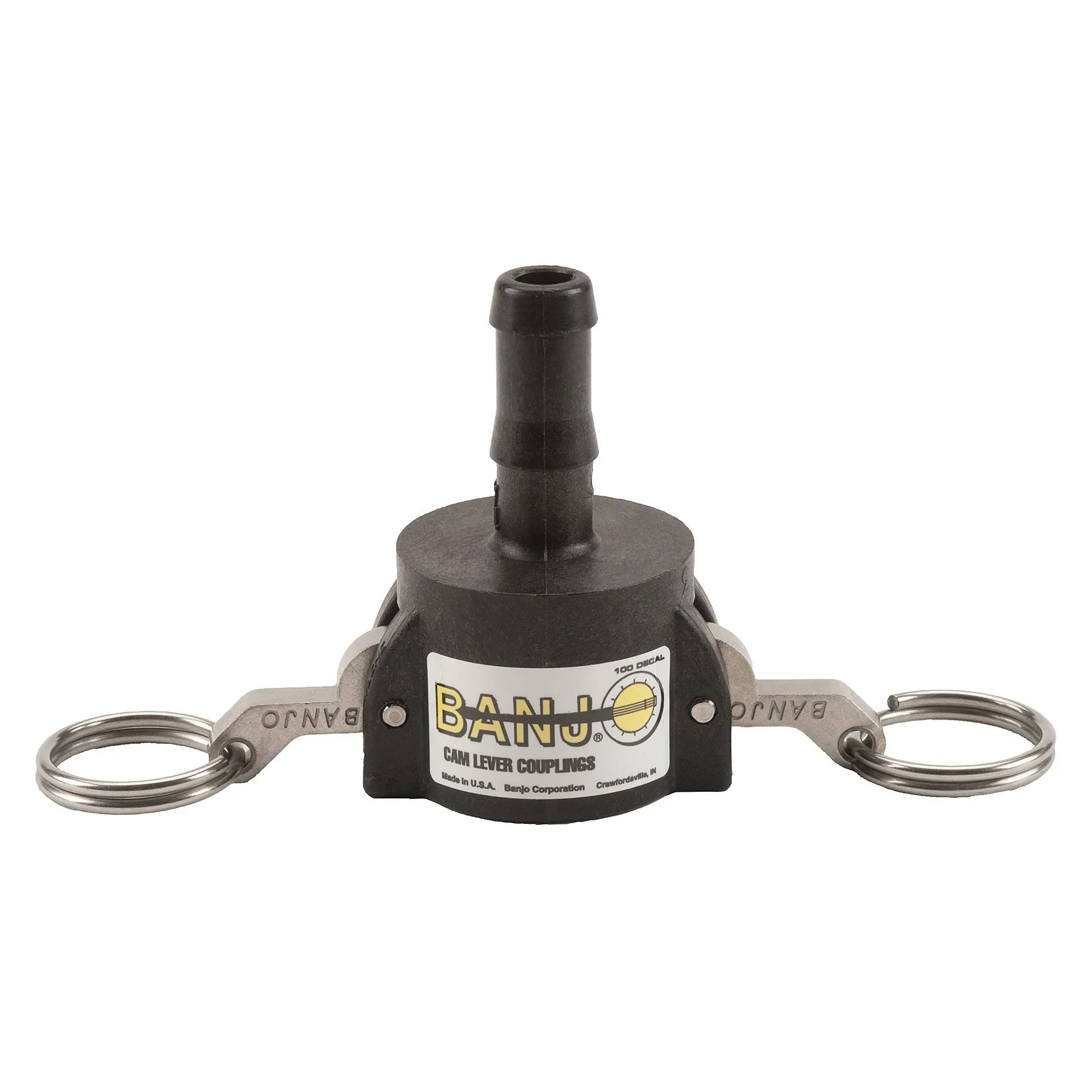 BANJO FITTINGS 050C Coupler 3/4 x 1/2 Inch 125 Psi Polypropylene | AA9KME 1DPH6