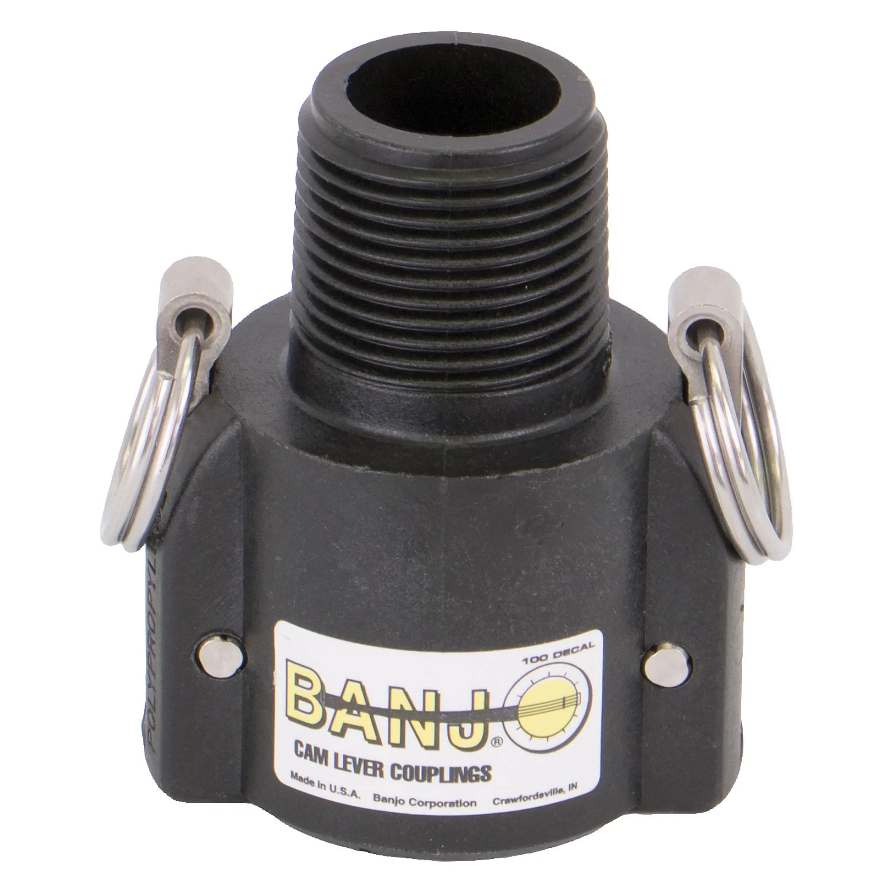 BANJO FITTINGS 100B Coupler, 1 Inch 125 Psi, Female Coupler x Mnpt | AA9KMT 1DPJ9