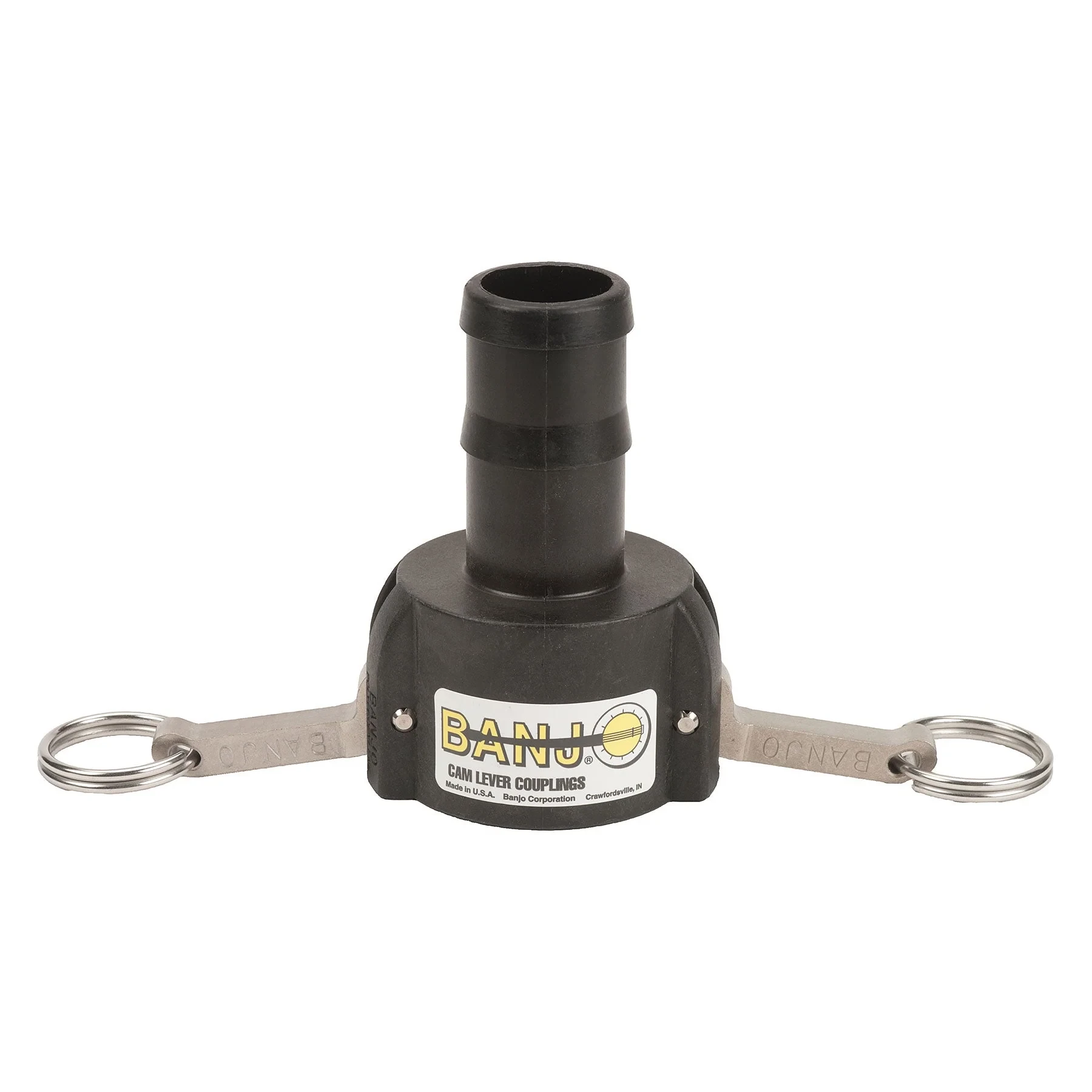 BANJO FITTINGS 150C Coupler 1-1/2 Inch 125 Psi Polypropylene | AA9KNH 1DPL5