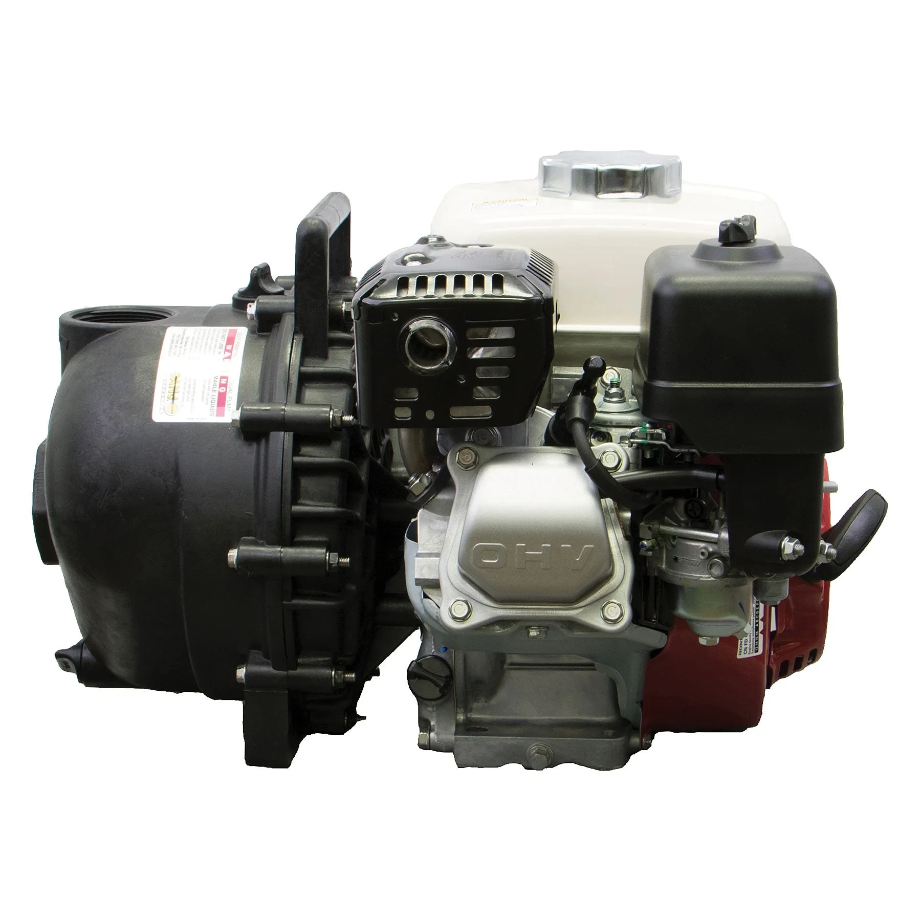 BANJO FITTINGS 200PH-5V Pump, With Electric Start and Roll Cage, Size 2 Inch, Polypropylene | BX2DYA