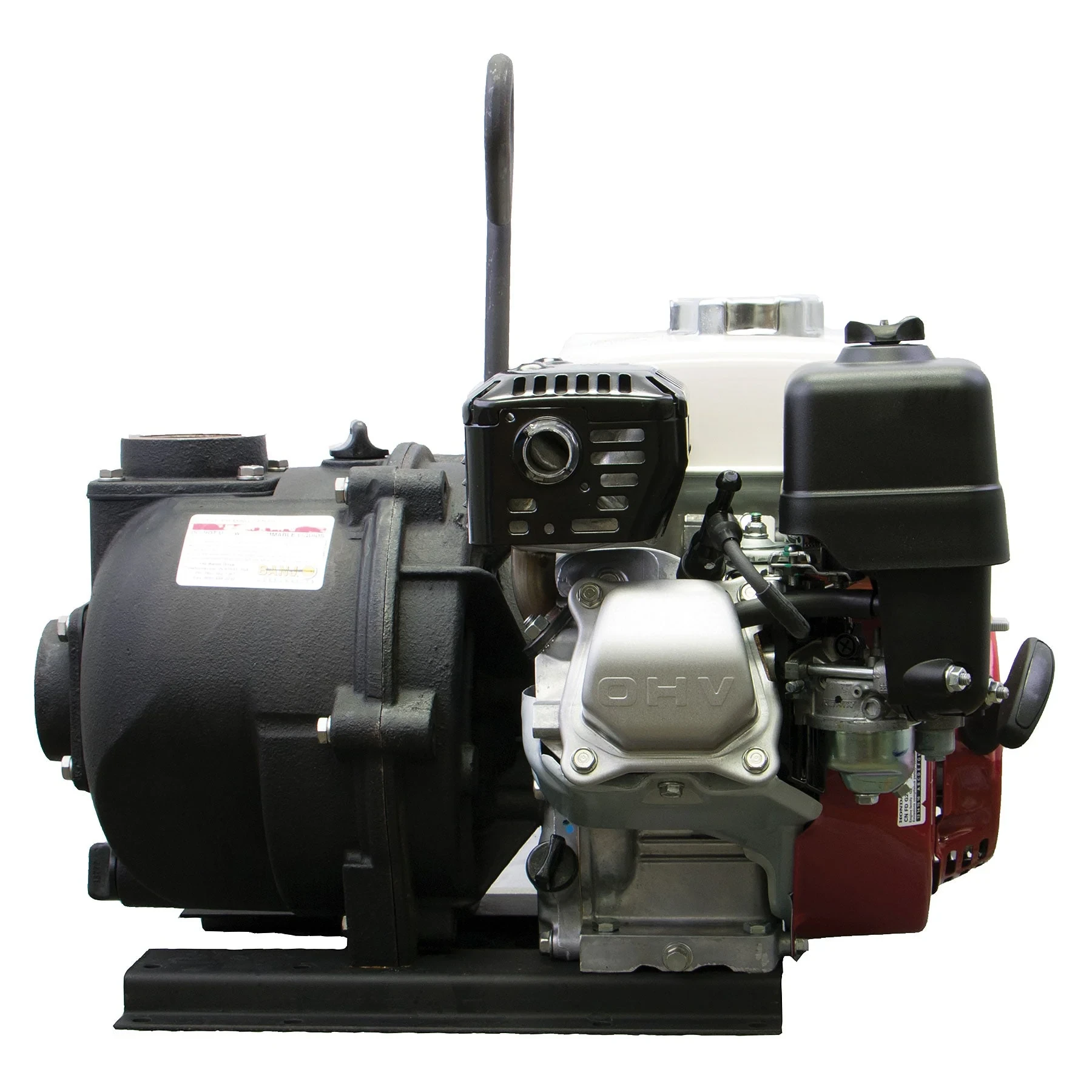 BANJO FITTINGS 200PI6PRO Cast Iron Pump With 6.5 HP Engine, 2 Inch Size | AE7VCU 6ANP6