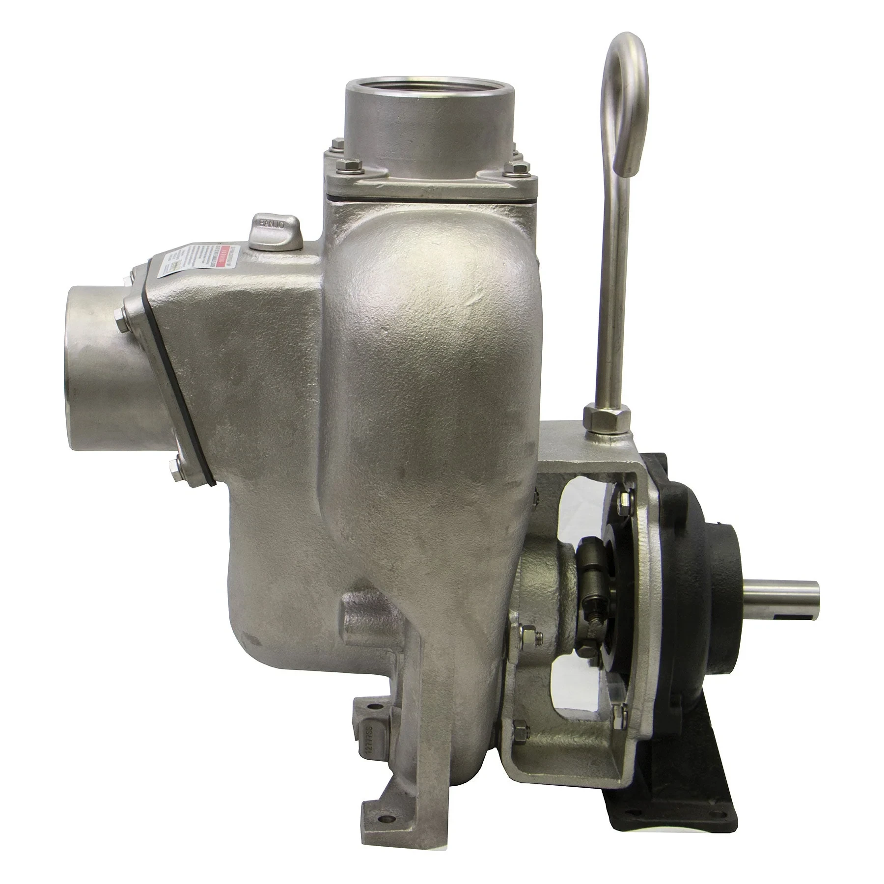 BANJO FITTINGS 300PB-SS Pedestal Pump, 3 X 3 Inch Size, 1 Inch Shaft | BX2GBY