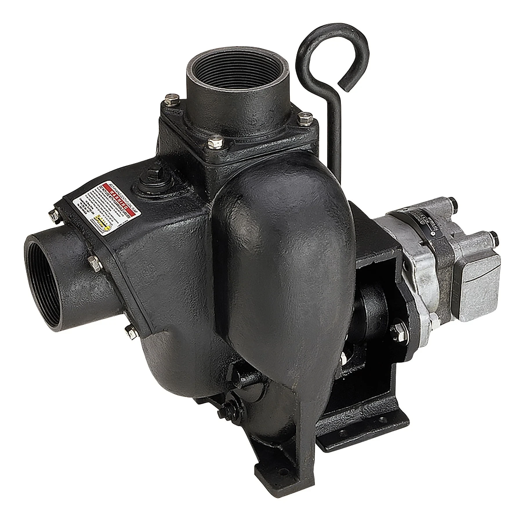 BANJO FITTINGS 300PIHY Cast Iron Pump With 21 HP Hydraulic Motor, 3 Inch Size | BX2FVG