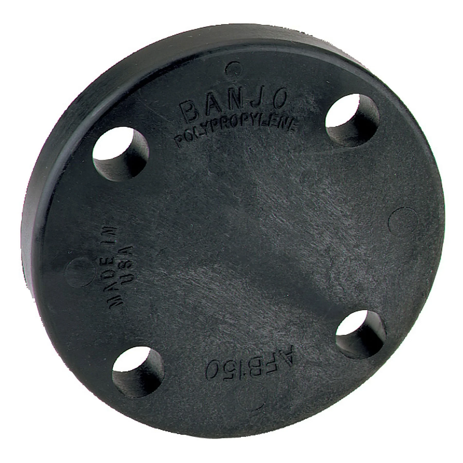 BANJO FITTINGS AFB200 Blind Flange, 2 Inch, Class 150 Polypropylene, Black | AC8XEU 3ELW4