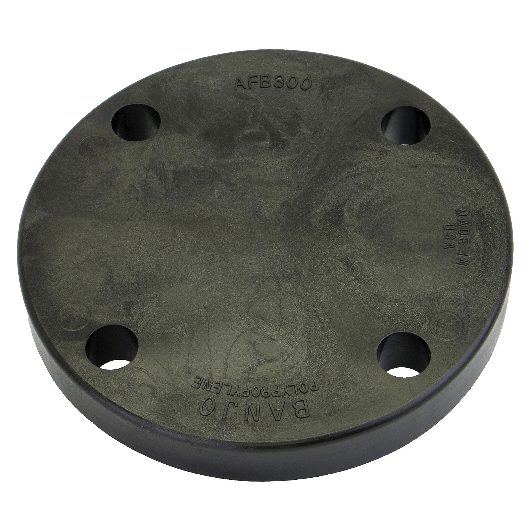 BANJO FITTINGS AFB300 Blind Flange, 3 Inch, Class 150 Polypropylene, Black | AC8XEV 3ELW5