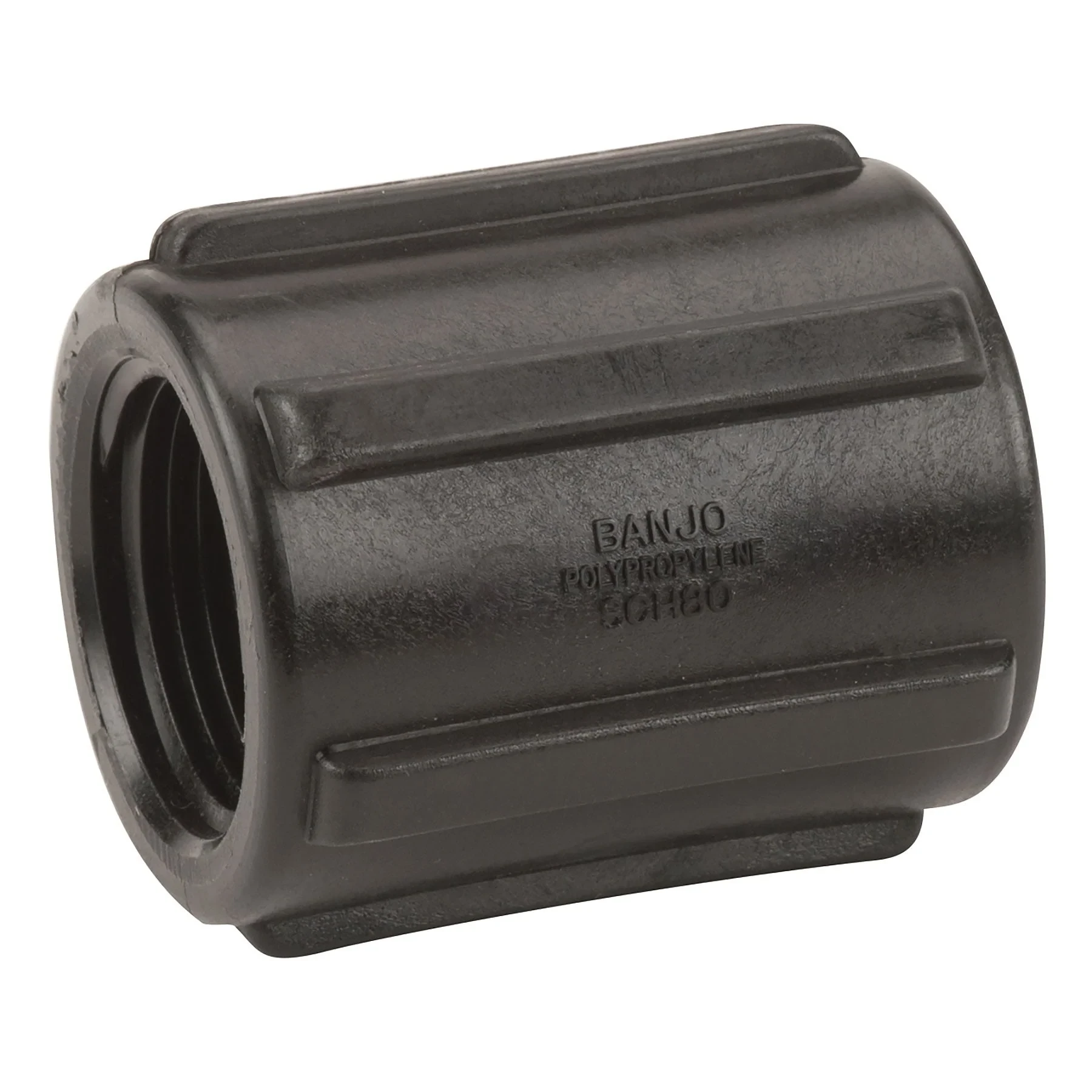 Poly Pipe Coupling, 3/4 Inch Size