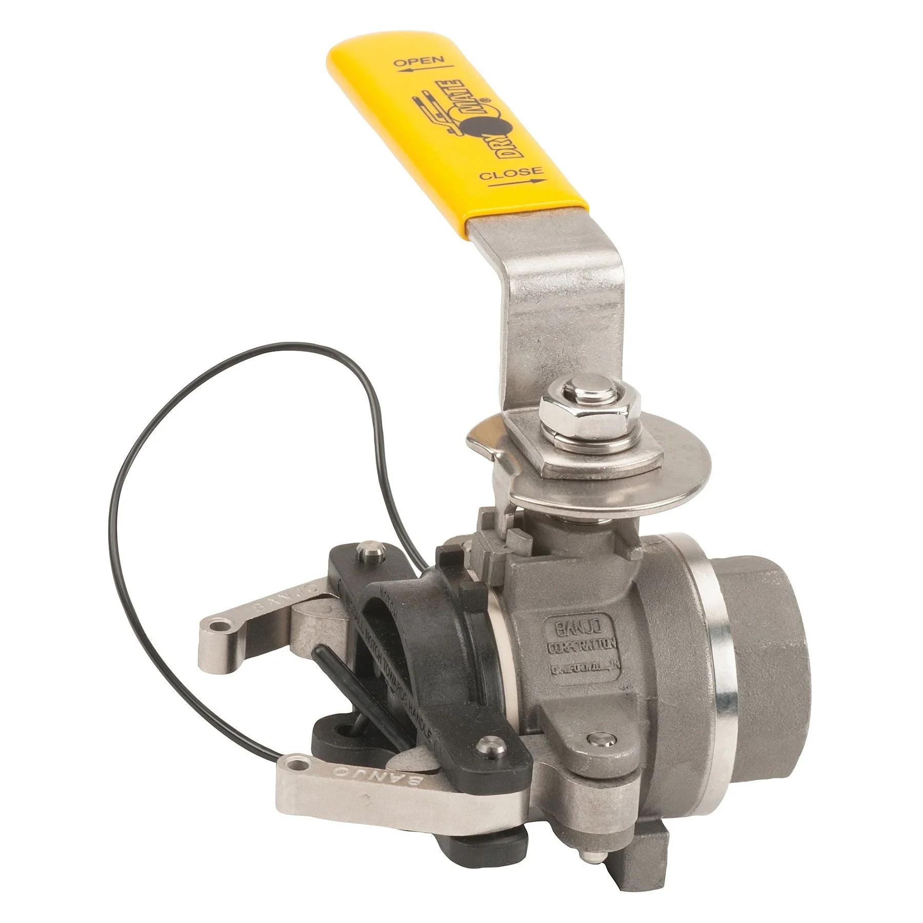 BANJO FITTINGS DM100ABSS Male Disconnect, Dry Mate, 1 Inch, BSP, Stainless Steel | BW9ZFV