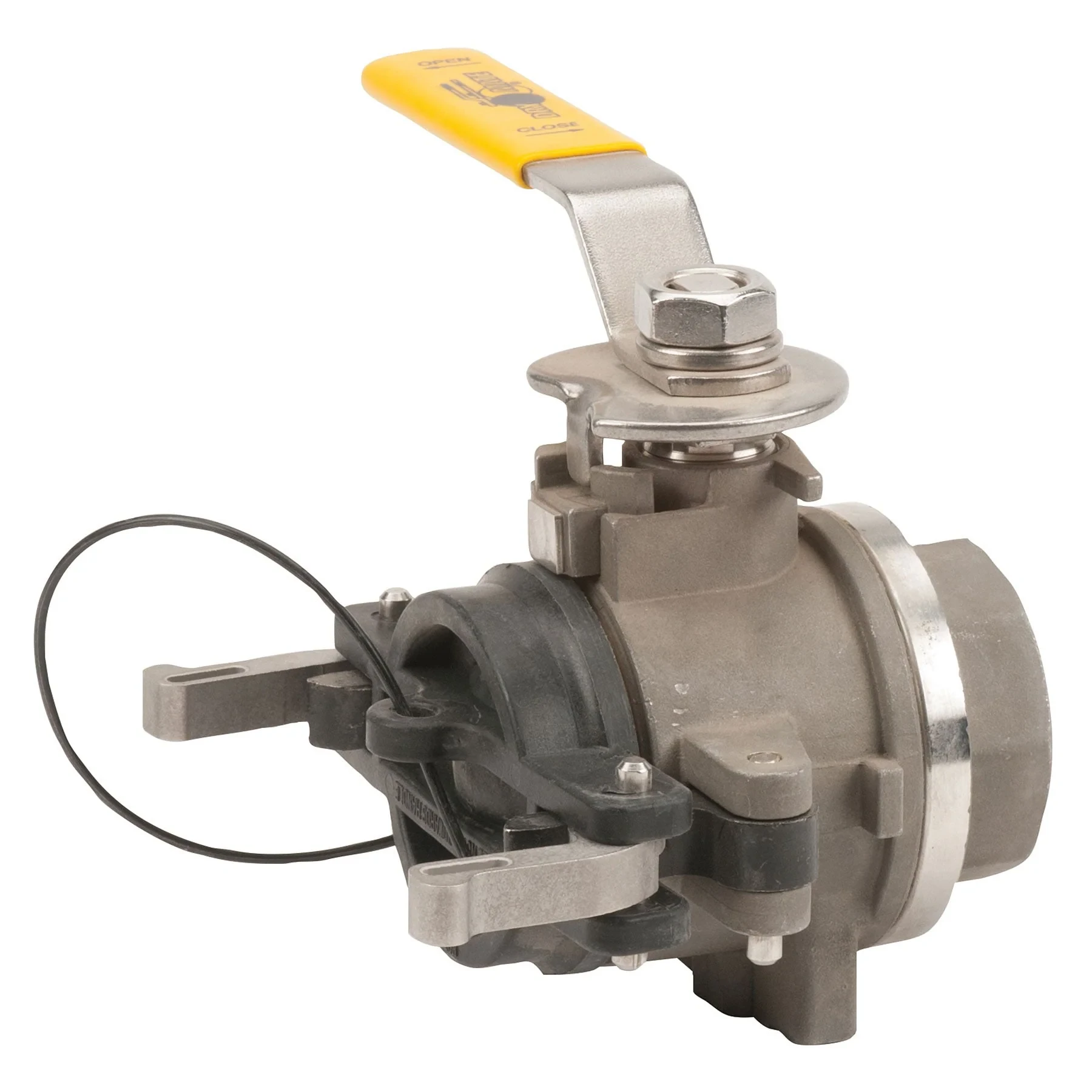 BANJO FITTINGS DM150ASS Male Dry Mate, 316 Stainless Steel, Npt, 1-1/2 Inch Size | BX2BXJ