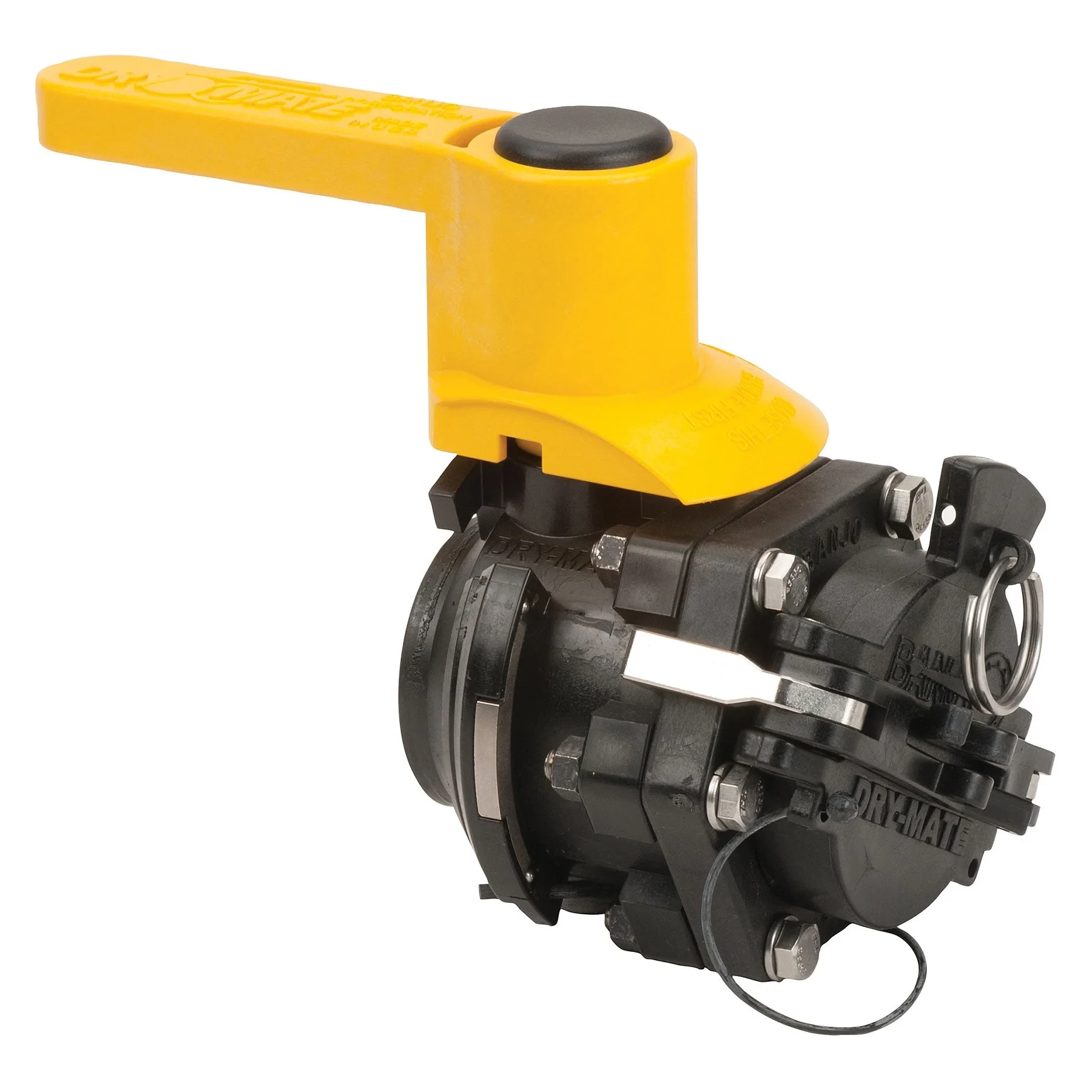 BANJO FITTINGS DM220A Dry Mate Male FPT, With FKM Seals, Size 2 Inch, Polypropylene | BW9WAB