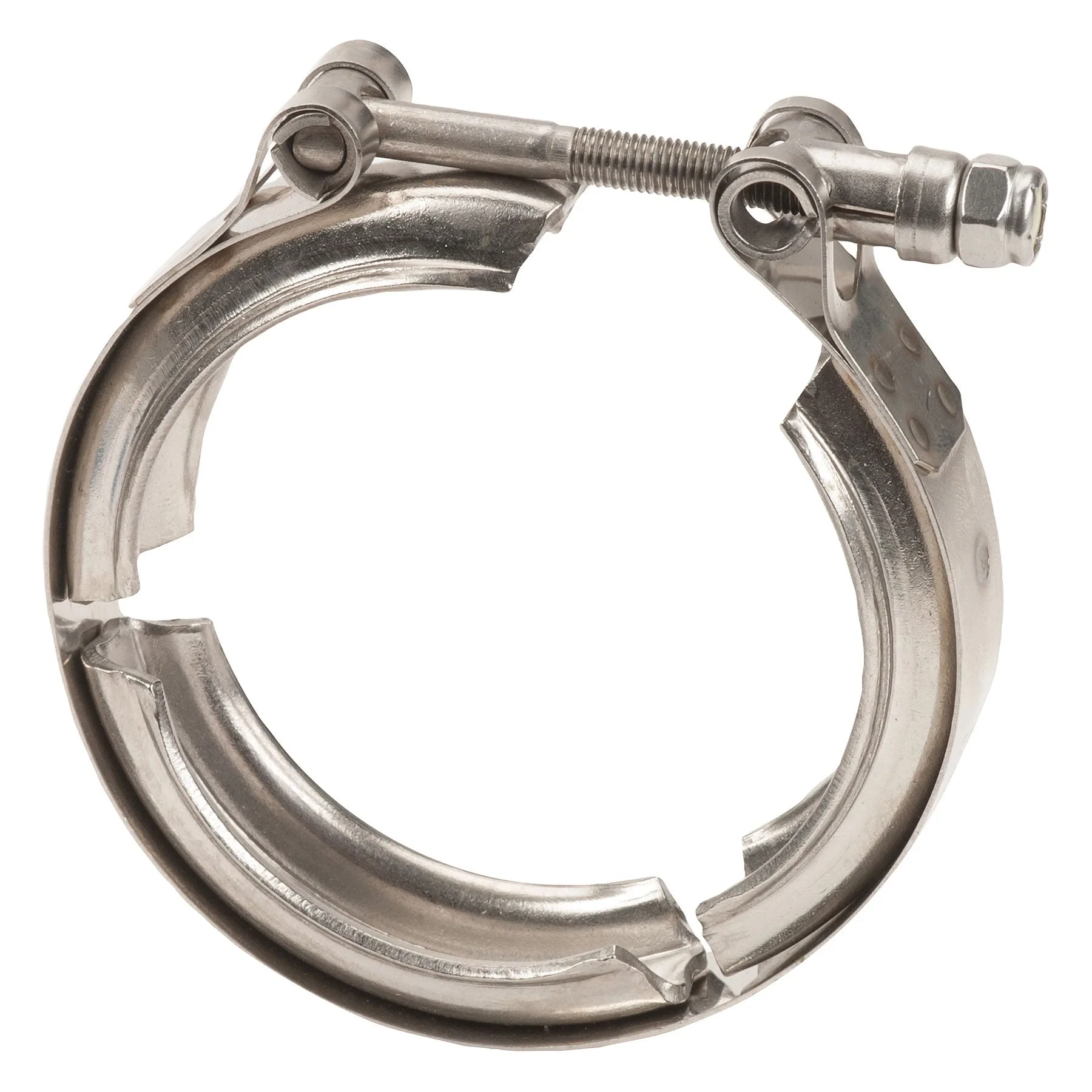 Full Port Hi-Torque T-Bolt Flange Clamp, 2 Inch Size