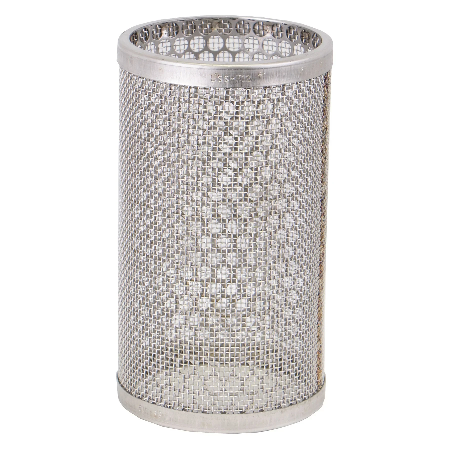 BANJO FITTINGS LSS312 Screen, 12 Mesh 3 Inch Stainless Steel Strainer | BW9NCM