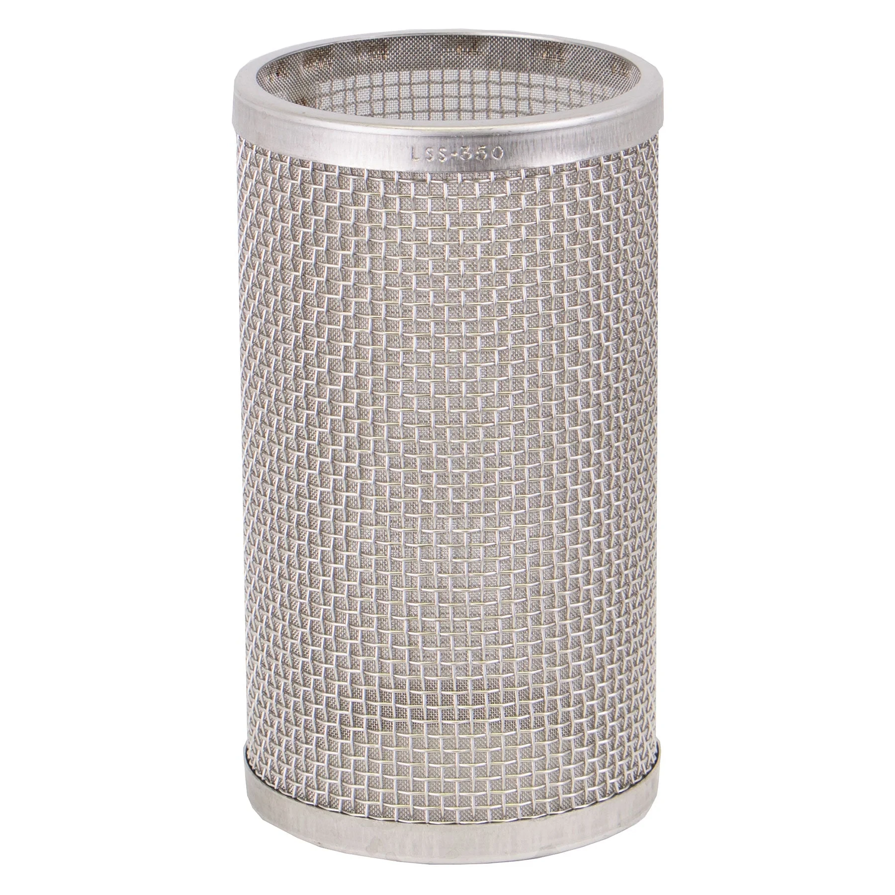 BANJO FITTINGS LSS350 Screen 50 Mesh, 3 Inch Strainer, Stainless Steel | BW9NCH