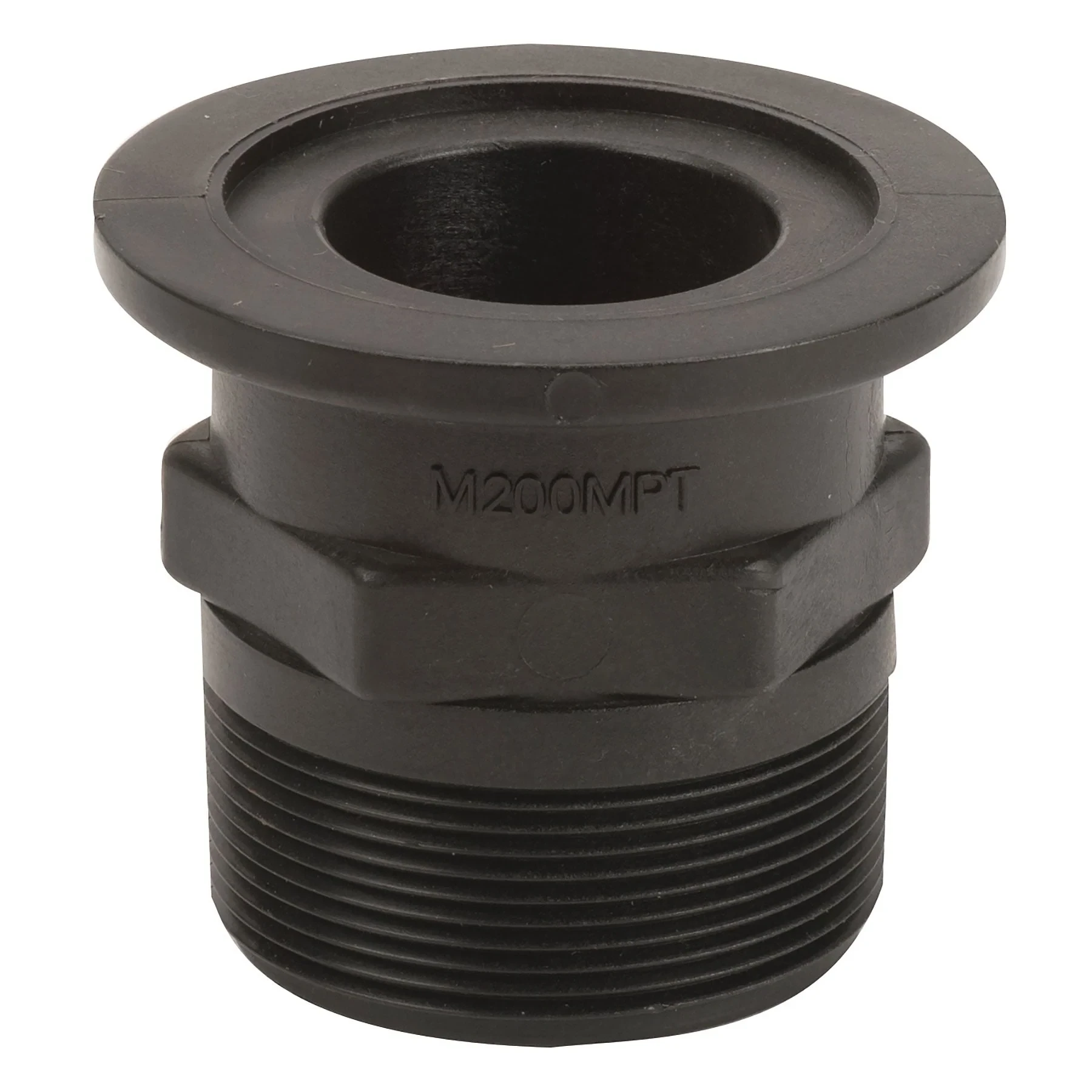 BANJO FITTINGS M200MPT Male Thread, 2 Inch Flange X 2 Inch Size | BW8FRD