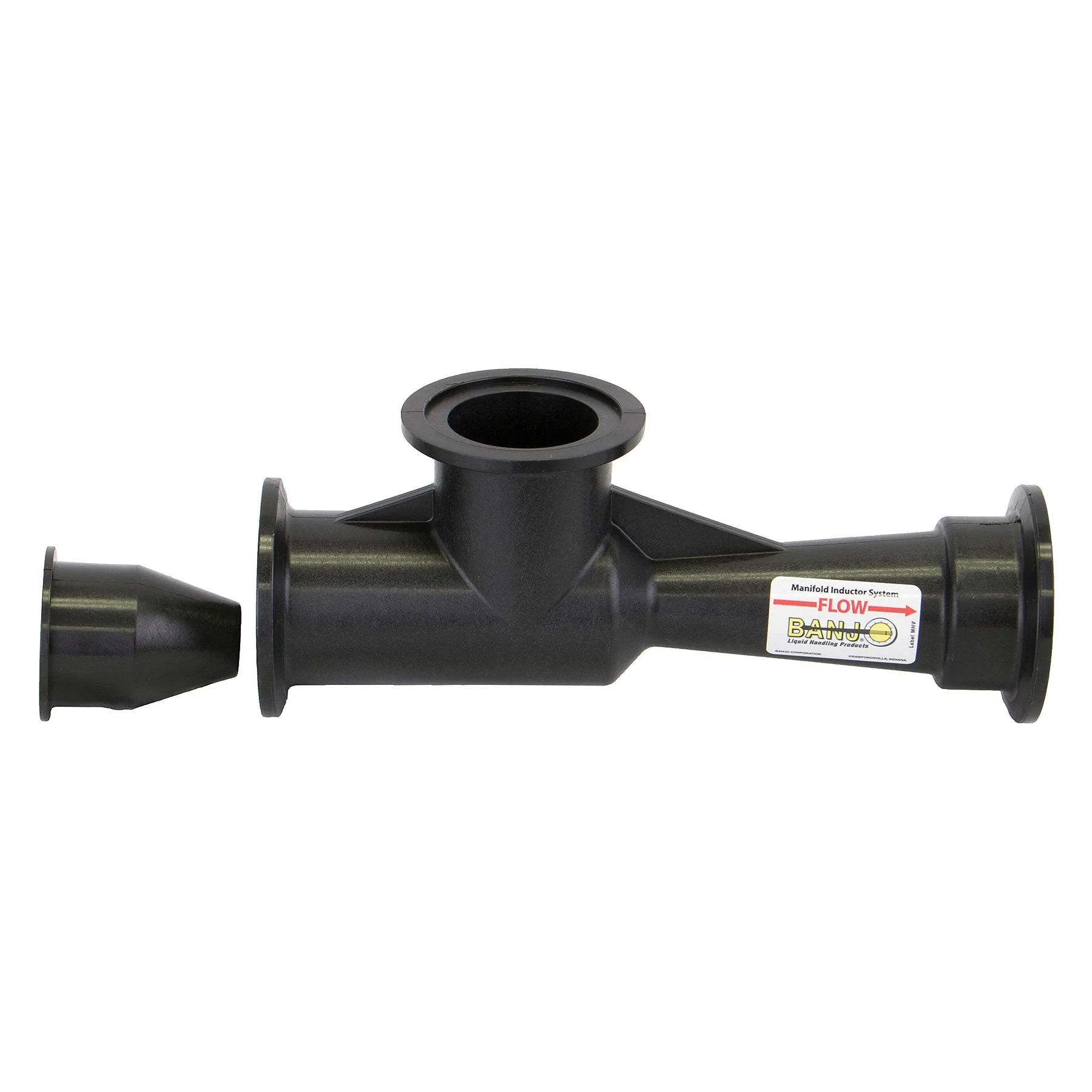 BANJO FITTINGS MHV220A Full Port Manifold Inductor, 2 Inch Size | BW9PPH