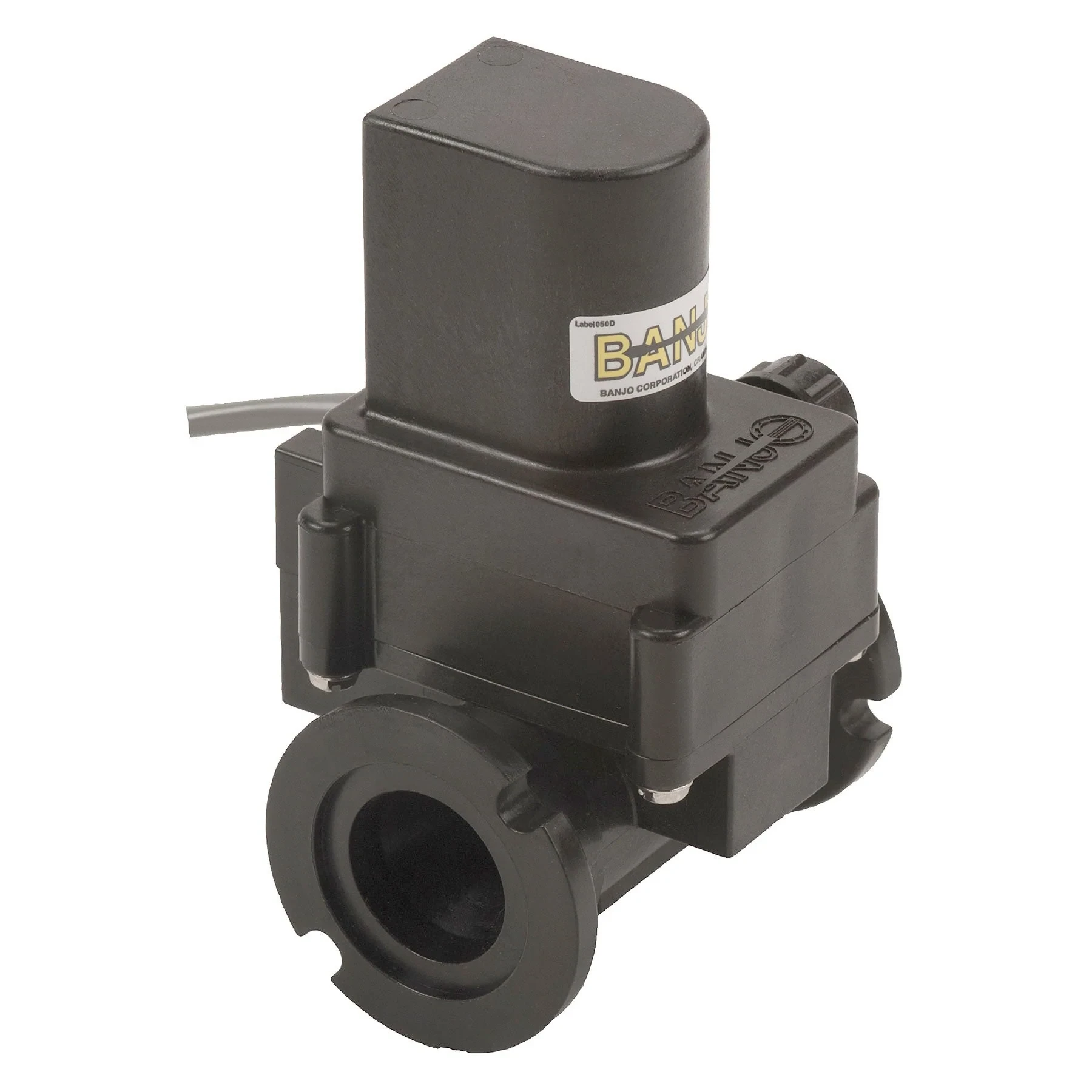 BANJO FITTINGS MLEV100 Flange Electric Valve, 1 Inch, 3-Way | BW9TQC