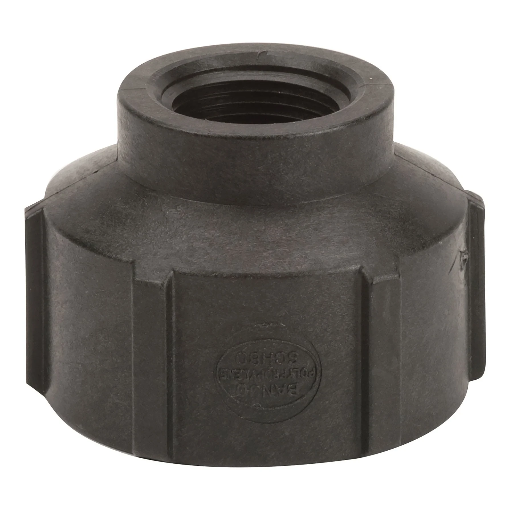 Poly Reducing Coupling, 2 X 1 Inch Size