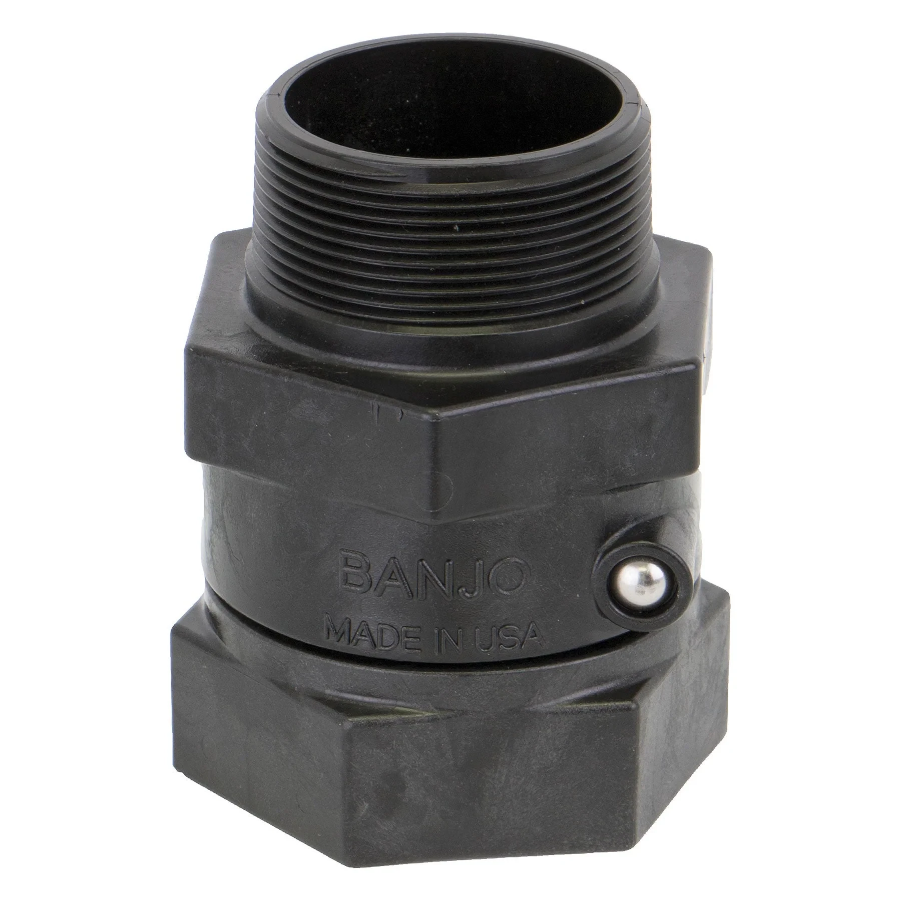 BANJO FITTINGS SW220 Female Poly Swivel, 2 Inch Full Port Male X 2 Inch Size | BW9BNV