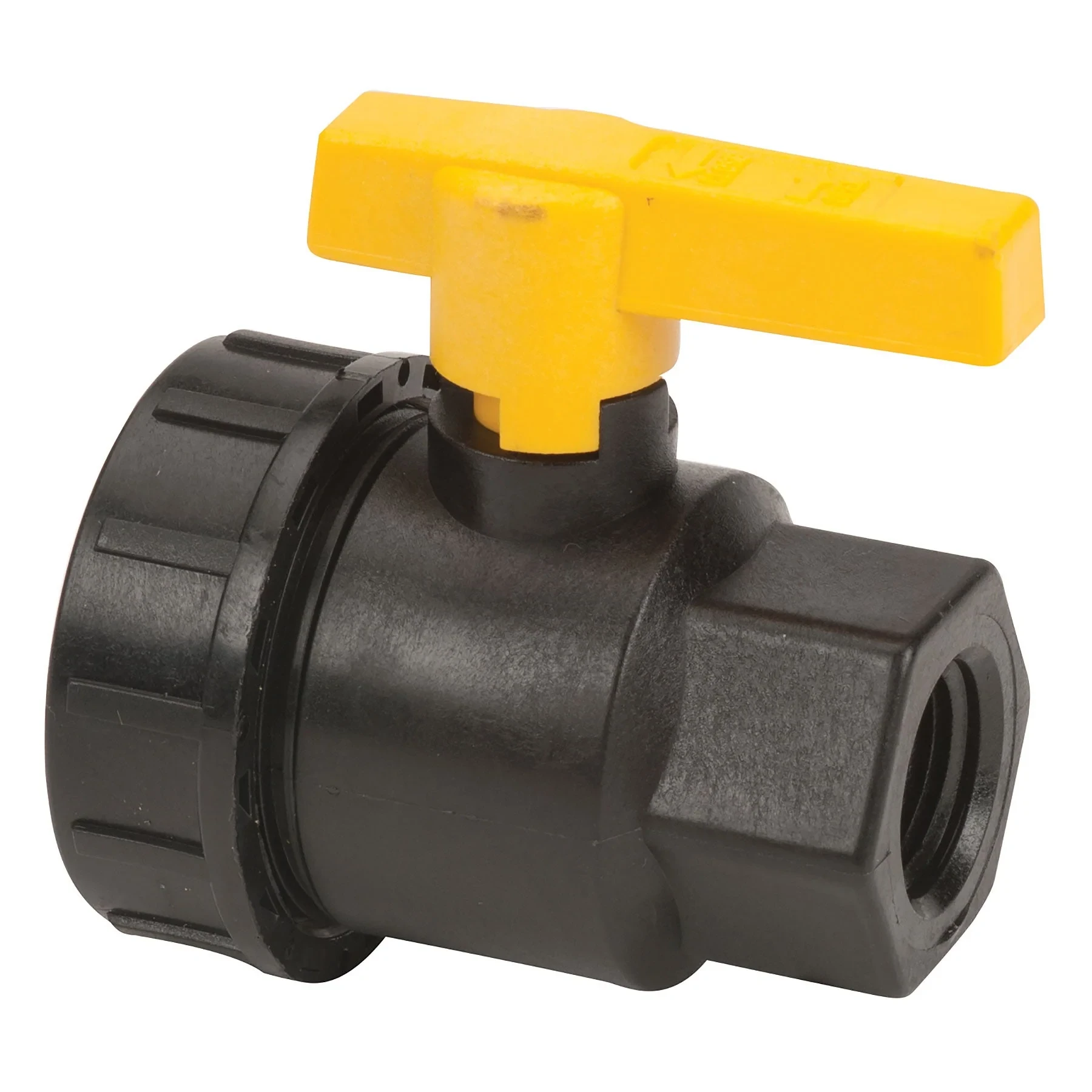 BANJO FITTINGS UV050FP Single Union Ball Valve, 1/2 Inch, Polypropylene | BW8VXY