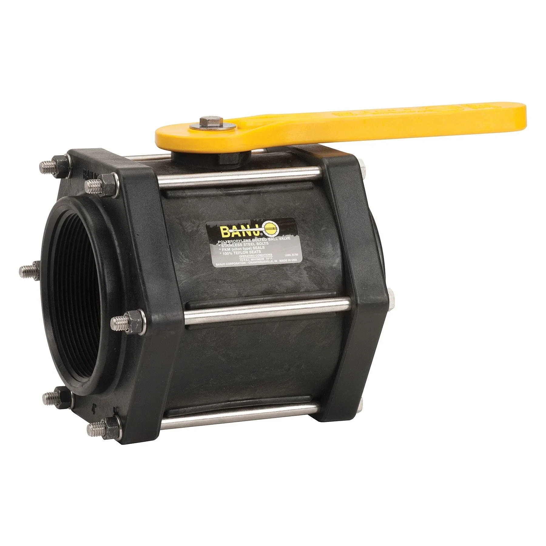 BANJO FITTINGS V400 Ball Valve, 4 Inch Standard Port | AB2KKE 1MKK9