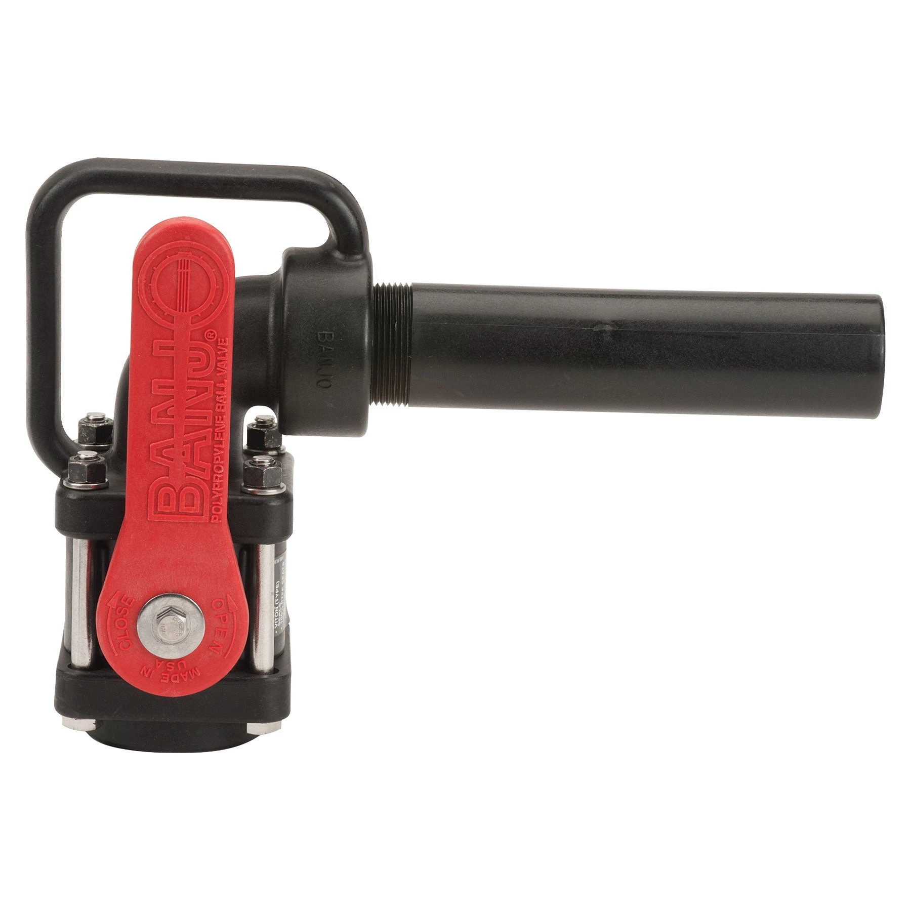 BANJO FITTINGS VA200/150 Nozzle Port With Angle Hose End, 2 Inch X 1-1/2 Inch Size | BW9GWW