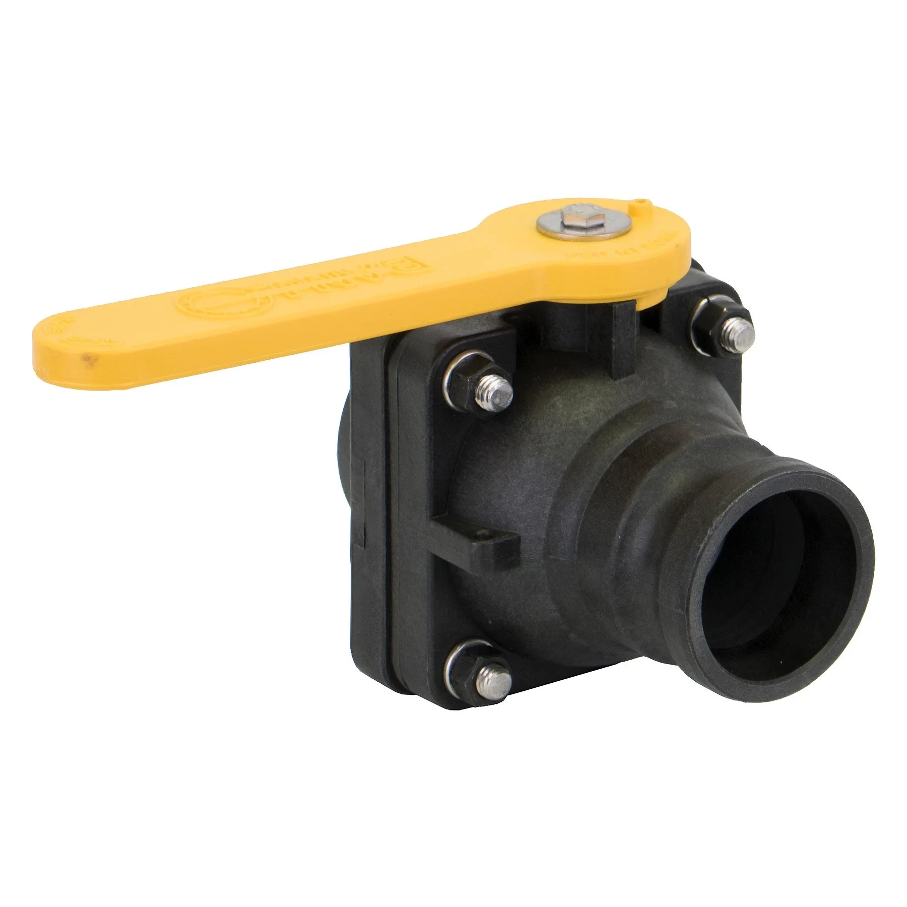 BANJO FITTINGS VSF204FP Bolted Full Port Stubby Valve, 2 Inch, Polypropylene | BW9HVV