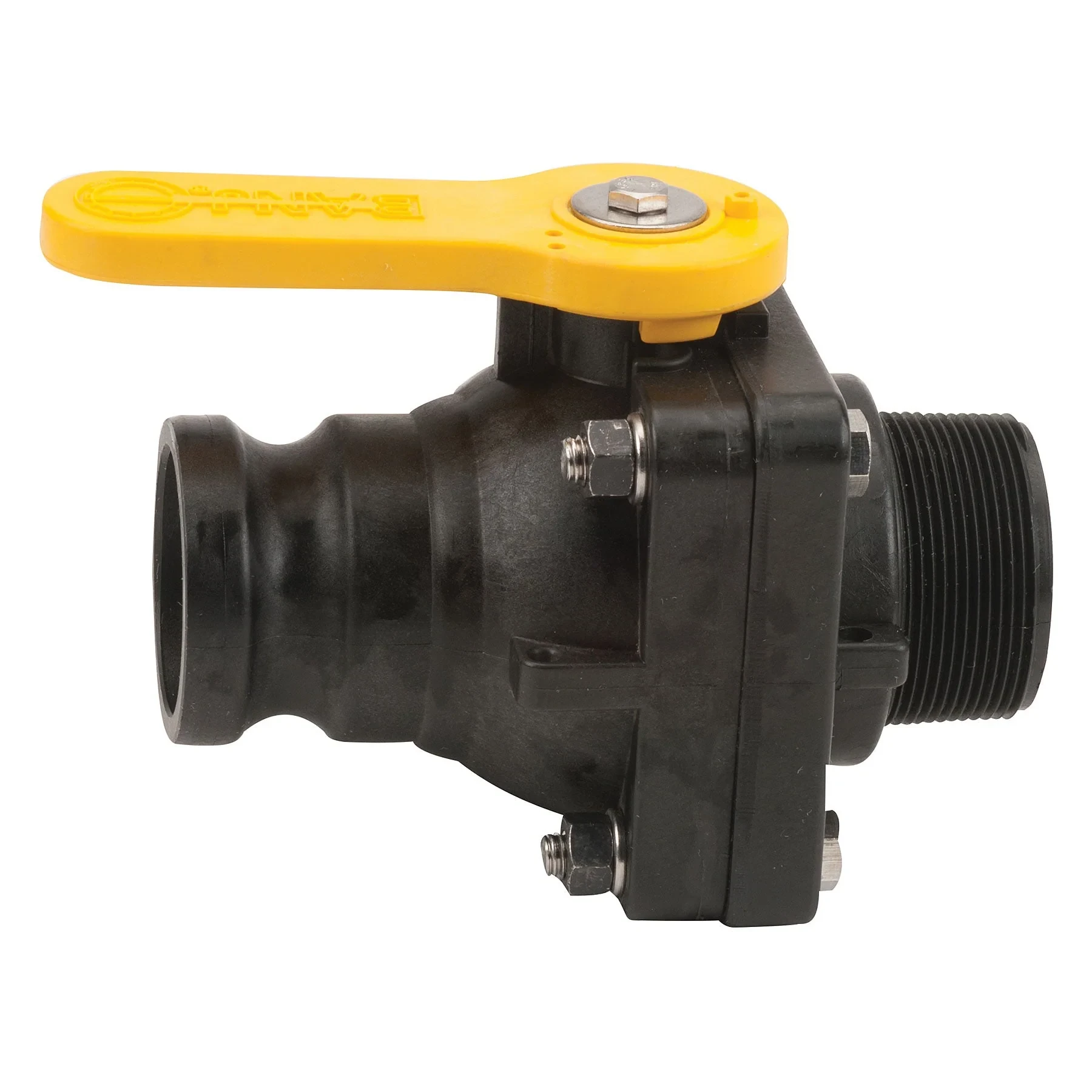 BANJO FITTINGS VSFMT200 Ball Valve, 2 Inch Pipe Size, 225 PSI CWP Max. Pressure | BW9GQL 34K358