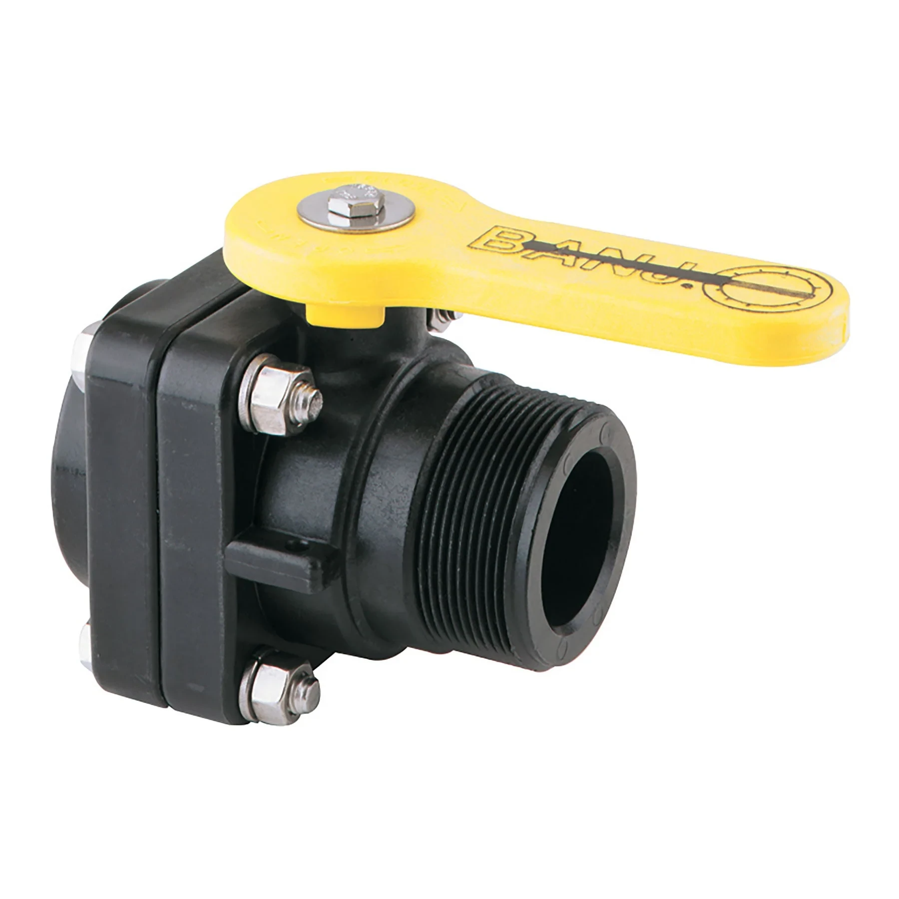 BANJO FITTINGS VSMT200 Female NPT Valve, Size 2 Inch Male NPT | BW9GAB