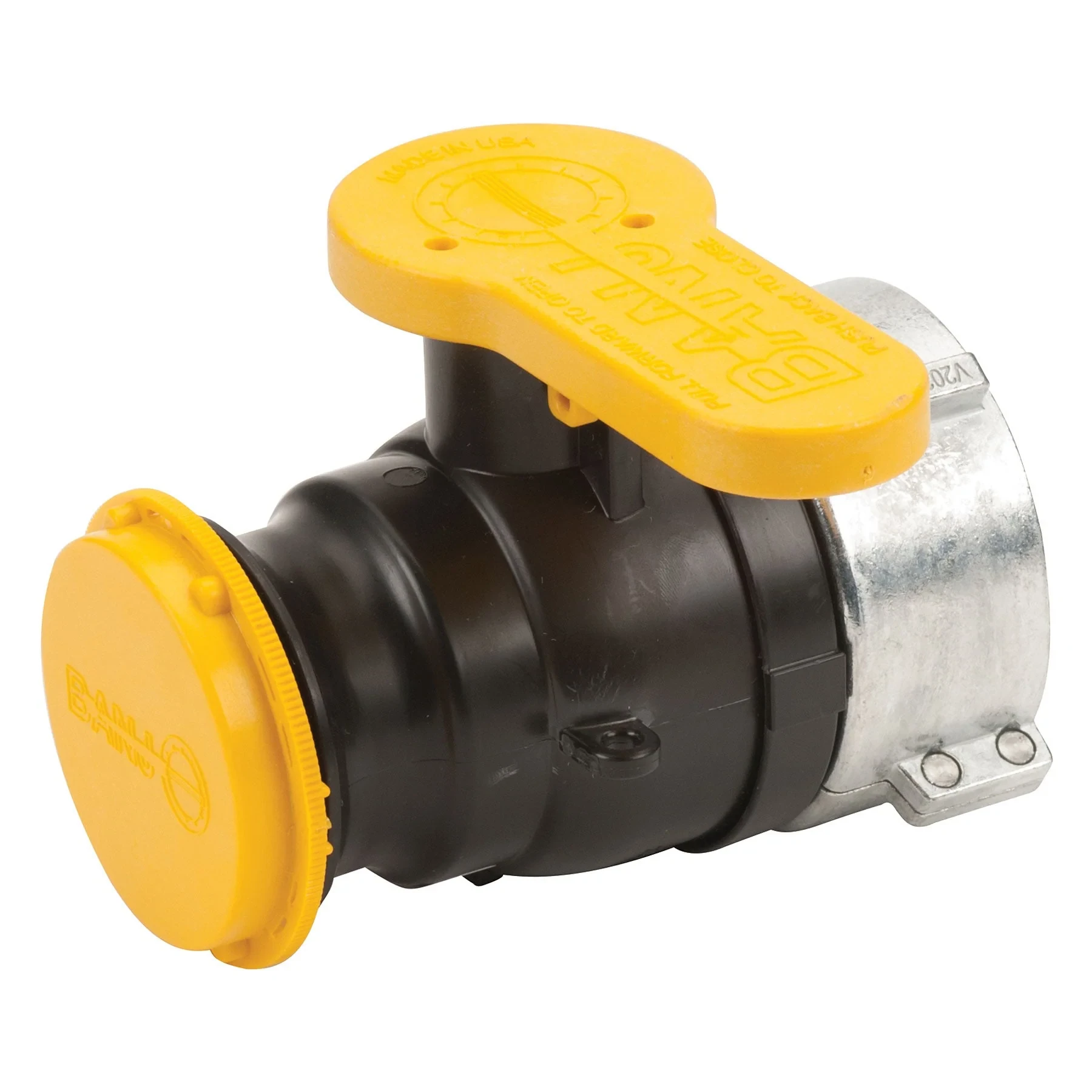 BANJO FITTINGS WSF210FSAV Poly Spinweld Valve With Qdc Outlet, Foil Seal And Cap, 2 Inch Size | BW9HQF