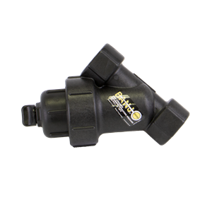 BANJO FITTINGS LS100B/C1 Line Strainer Body and Cap Assembly, With Drain, 1 Inch Size | BW8VNM