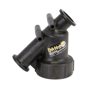 BANJO FITTINGS MLS100B Manifold Line Strainer Body, 1 Inch Size | BW8VDV