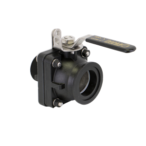 BANJO FITTINGS MVSMT220HSFP Full Port Manifold Stubby Valve With SS Ball, Stem And Handle, 2 Inch Size | BW9TGD