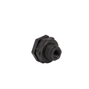 BANJO FITTINGS TF050B Poly Tank Flange With Buna Gasket, 1/2 Inch Size | BW8NMB