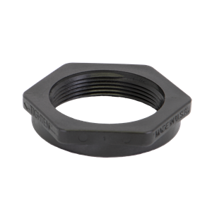 BANJO FITTINGS TF223 Tank Nut Bulkhead Fitting, 2 Inch, Polypropylene | BW8RTG