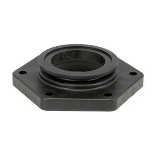 BANJO FITTINGS VS35278 Full Port Manifold Stubby Endplate Machined, 3 Inch Size | BW9AVP