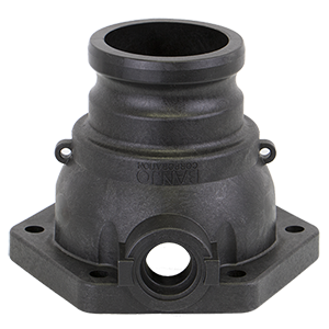 BANJO FITTINGS VSF35254 Full Port Stubby F Body, 3 Inch Size | BW9FPY