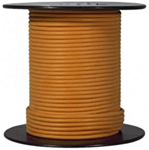 BATTERY DOCTOR 81004 Crosslink Primary Wire Spool, 10 Awg, 100 Feet Length, Orange | CG9BQA