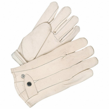 BDG 20-9-981-7-8 Leather Gloves, XS, Premium, Drivers Glove, Cowhide, Keystone Thumb, C Inch Cuff | CT2BRF 793VC4