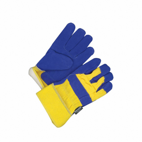 BDG 30-9-473TFLW-K Leather Gloves, Cowhide Palm, Safety, PR | CT2RFL 783UU0