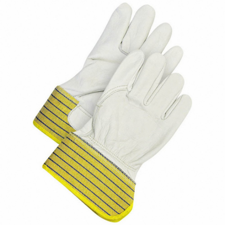 BDG 40-9-2525-M Leather Gloves, Size M, Cowhide, Premium, Glove, Full Finger | CT2QLP 793VF0