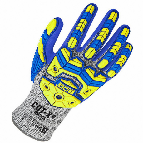 BDG 99-1-9792-11 Coated Glove, 2XL, ANSI Impact Level 2, Nitrile, 1 Pair | CN9DWV 55LA16
