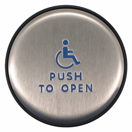 BEA 10EMR61 Jamb Switch, Round, Momentary/SPDT, 6 in | CN9HRE 45AW71