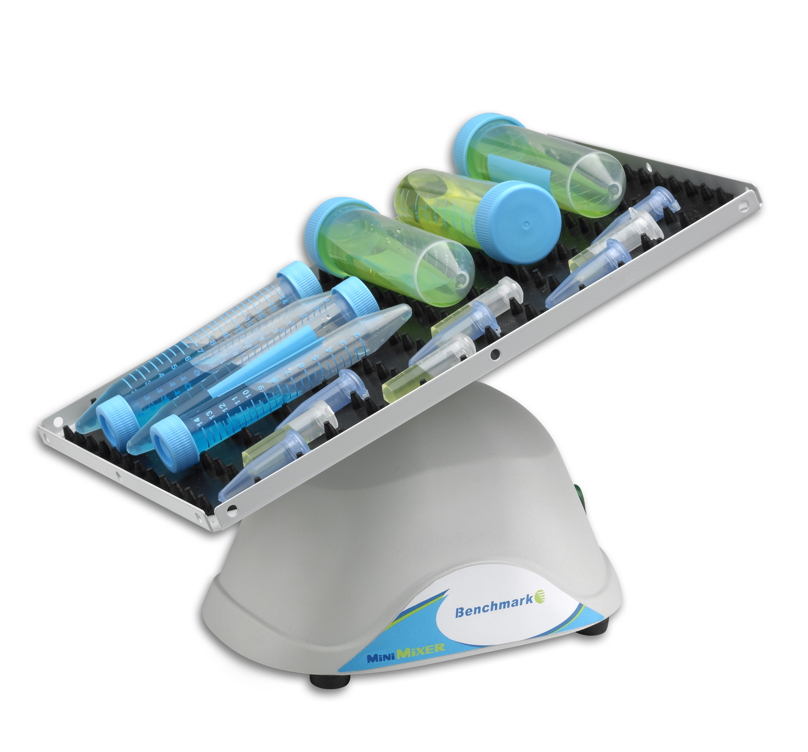 BENCHMARK SCIENTIFIC B3D1020-E Nutating Shaker, Minimixer, 10 x 7.5 Inch Platform Size, 230V | CE7MFF